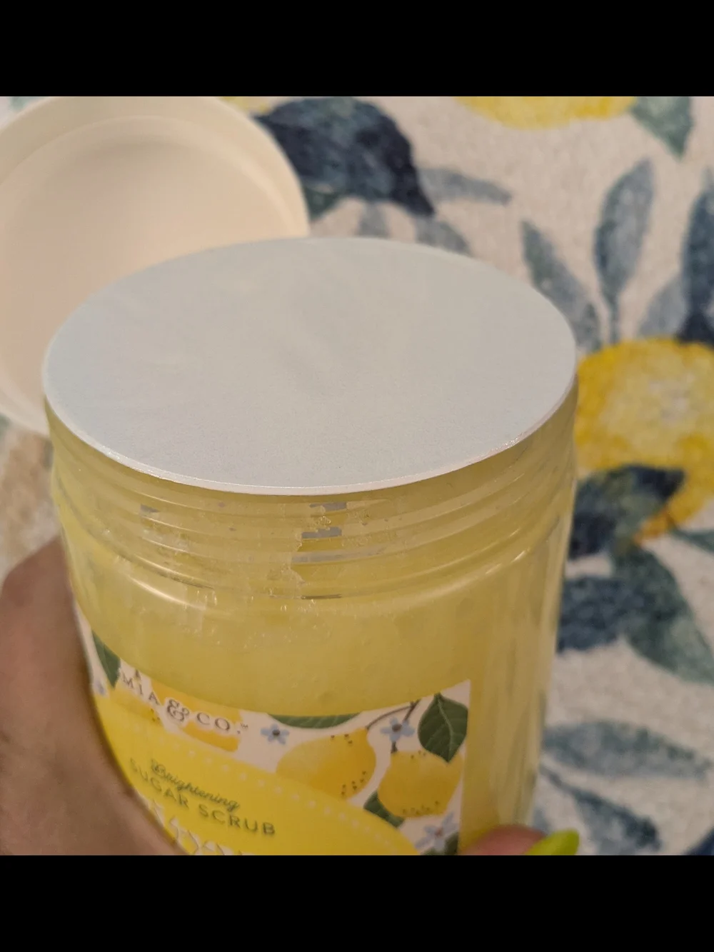 Lemon Lovers Scented Home & Bath Set - Blue & Yellow